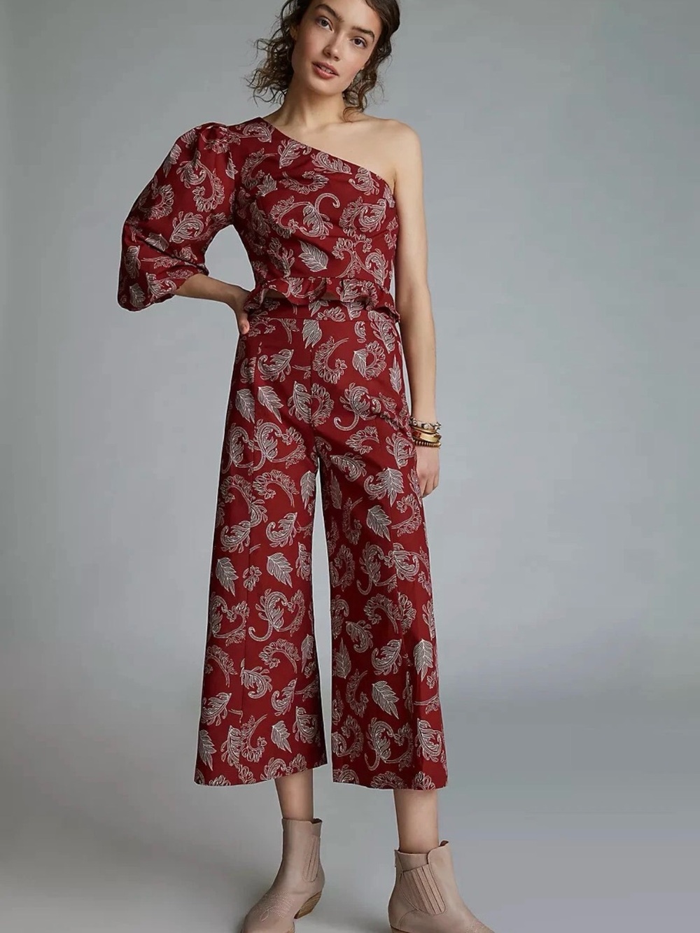 NWT Anthropologie Teresita Set One shoulder size S Original $188